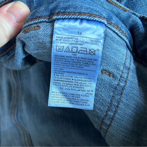 Old Navy Rockstar Super Skinny Ankle Jeans Size 14 - Picture 5 of 6